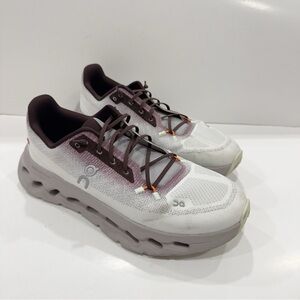 On Running Women's Athletic Shoes in White, Gray and Purple